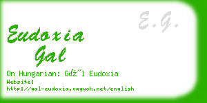 eudoxia gal business card